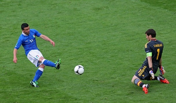 Quyết định thay người đó là bước ngoặt của trận đấu bởi không lâu sau khi vào sân, Di Natale đã ghi bàn từ đường chuyền đẳng cấp của Pirlo.